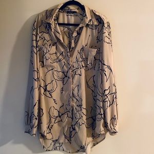 NWOT Tunic button-down